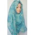 Sky Shade Georgette Hijab|Stole  